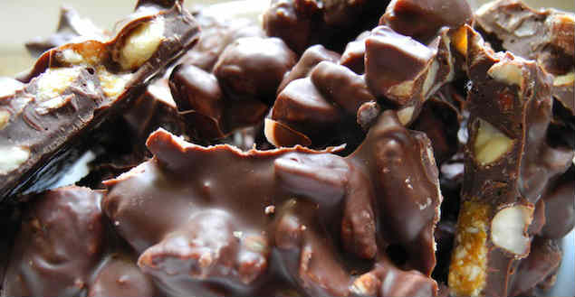 Tablette chocolat maison recette de chocolat à croquer - Feuille de choux