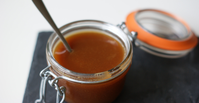 Crème caramel beurre salé - Feuille de choux