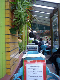 Ete en pente douce, restaurant à Paris  Feuille de choux