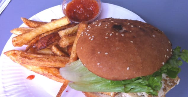 Burger vegan à strasbourg pied de mammouth-Feuille de choux