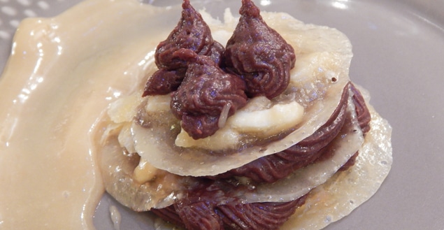 Dessert Saint Valentin cook angels-Feuille de choux