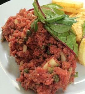 steak tartare les philosophes restaurant paris - Feuille de choux