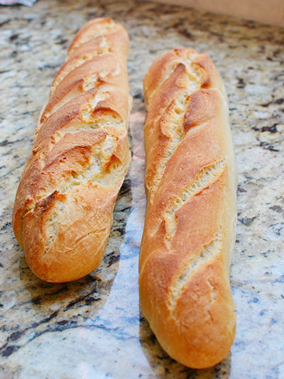 Recette baguette facile - feuille de choux