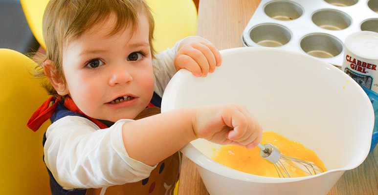 Recette a faire avec une enfant