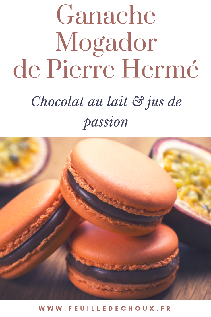 Ganache Mogador chocolat passion de Pierre Hermé