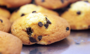 madeleines aux pepites de chocolat