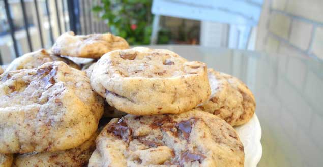 Cookies au chocolat -feuille-de-chou