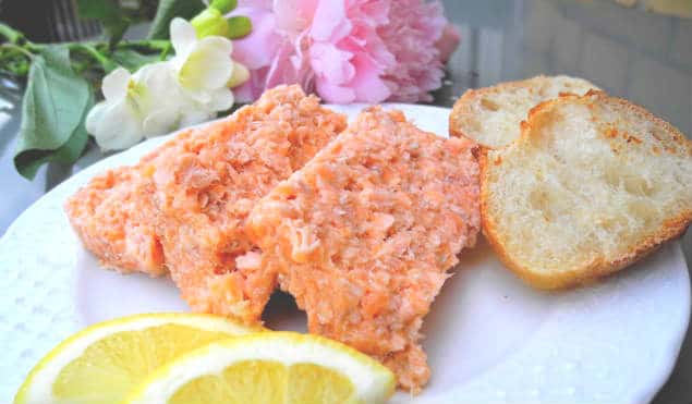 Terrine de saumon recette Feuille de choux