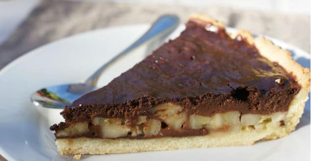 Tarte chocolat banane recette de tarte-Feuille de choux