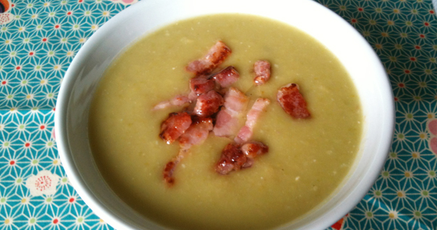 Recette de soupe de pois cassé - Feuille de choux