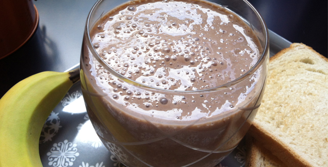 Smoothie qui donne la forme! Feuille de choux