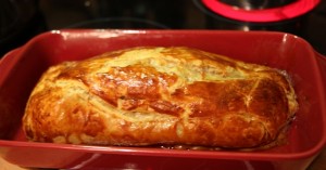 Filet mignon de porc en croute - Feuille de choux