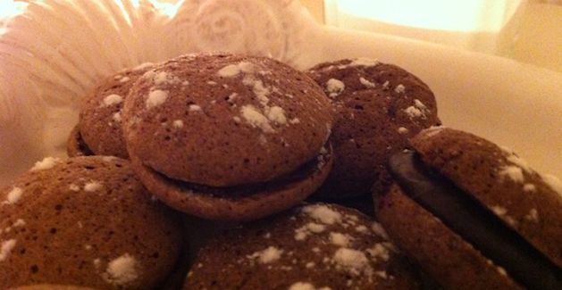 Whoopies chocolat -Feuille de choux