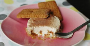 Mini tiramisu au spéculoos, maximum de plaisir! Feuille de choux