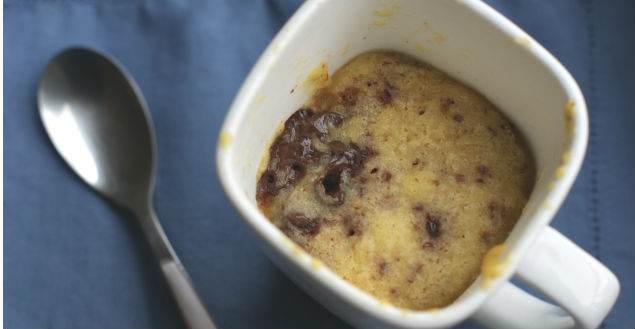 Le mug cake cookie rapide! Feuille de choux