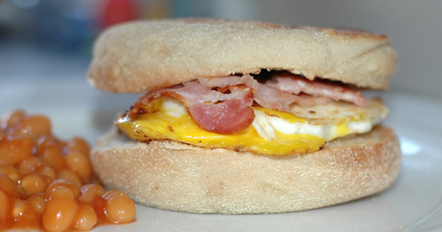 Egg muffin, le petit déjeuner anglophone! Feuille de choux