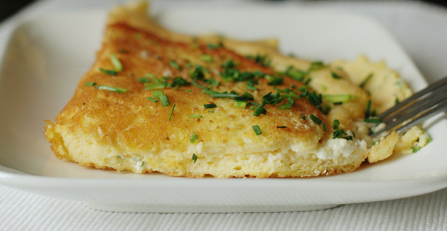 Omelette soufflée au fromage, la recette Feuille de choux