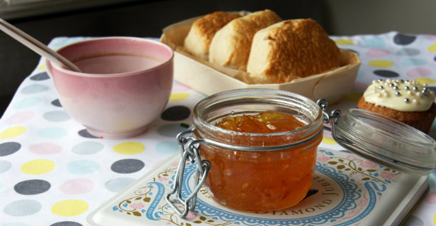 Marmelade d'orange amère - Feuille de choux