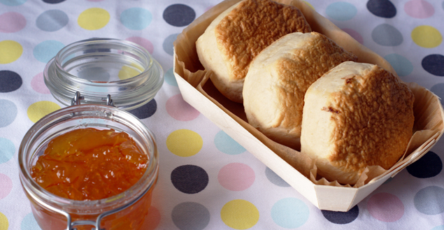 Les scones anglais - Feuille de choux