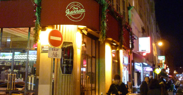 Paris gourmand, chez Jeannette - Feuille de choux