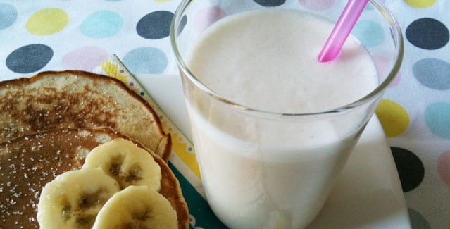 Milkshake banane Feuille de choux