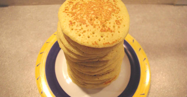 Recette de pancakes recette petit déjeuner-Feuille de choux
