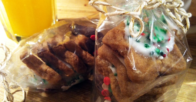 biscuit de noel a la cannelle- Feuille de choux