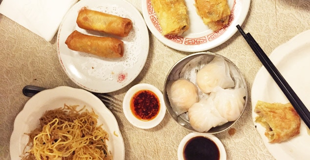 Restaurant dim sum China town New York