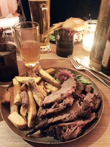 boeuf brisket texas style Paris Texas restaurant-Feuille de choux.