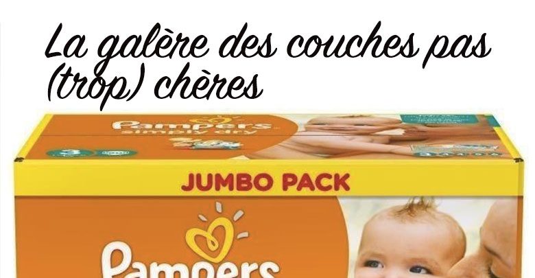 La galère des couches pas chères! Feuille de choux