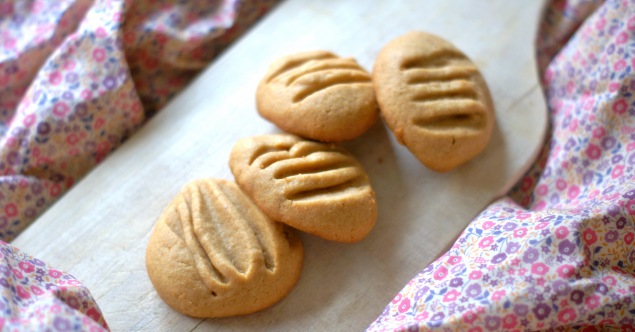 Biscuit moelleux beurre de cacahuete-Feuille de choux