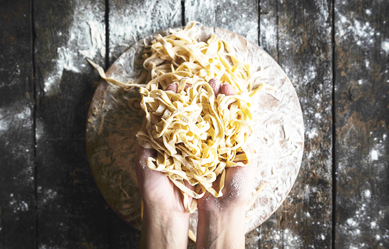 pâtes fraiches, recette de pâtes fraiches comme en italie - feuille de choux