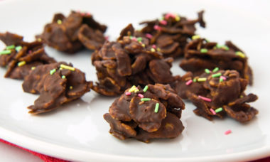 Recette de roses des sables avec végétaline