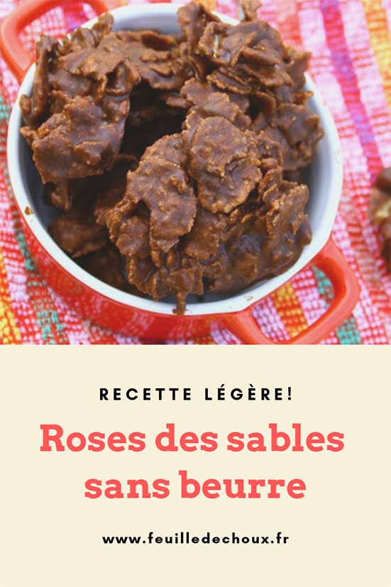 recette de roses des sables sans beurre