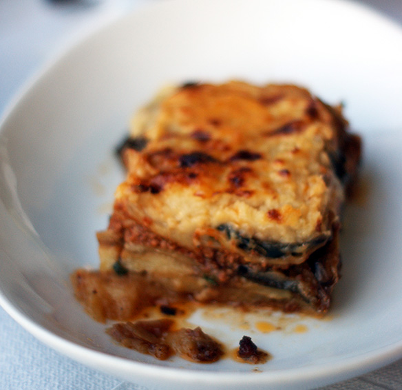 recette de moussaka grecque