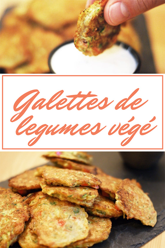 galette de légume végétarienne